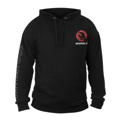 Худі чорний трикотаж арт. 8862 разм. XL
