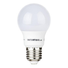 Лампа светодиодная LED A55, E27, 7Вт, 150-300В, 4000K, 30000ч, гарантия 3года