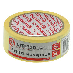 Стрічка малярна 38мм, 20м, жовта