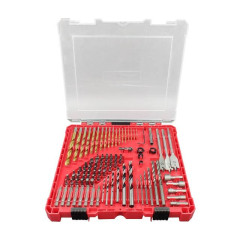 Набір свердл дюбелів та біт 300шт INTERTOOL SD-0051