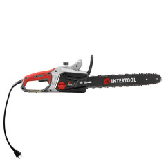 Пила цепная электрическая 1600 Вт шина 40 см боковой двигатель INTERTOOL DT-2200