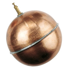 Поплавок сферический медный D220 для поплавкового клапана (1"1/2 - 2") F.A.R.G. Италия
