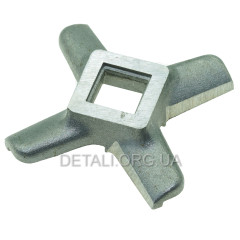 Ніж для м'ясорубки DeLonghi 6020070029 53мм, квадрат 10,2мм, H 10,8мм