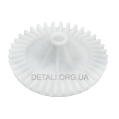Шестерня м'ясорубки PHILIPS HR7765 (D75мм/29мм з1 38 прямо з2 12 прямо h 46мм Dвн 8мм)