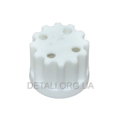 Втулка шнека Бриз черн. d25*17,5 L21 12 шліців