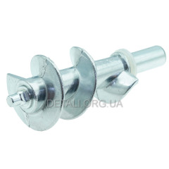 Шнек мясорубки L120 D1 8mm квадрат D2 14mm внутр. шестигранник 8,5мм