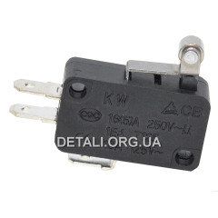 Мікроперемикач KW1-103-3-6 (16A, 250В) Daier
