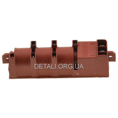 Катушка розжига духовок и газовых плит 3 входа (6 свечей) WAC-6B, Ariston C00031720