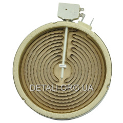 Электроконфорка Heatwell 191204 d200/178 мм 230V 1800W (2 контакта)