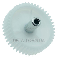Шестерня Moulinex MS-5775457 d82 h22 L72 вал 16мм шест.8мм 46 зуб прямо