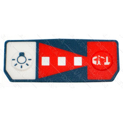 Табличка маркировочная гайковерта Bosch GDX 14,4 / 18 V-EC Bosch 2609133596 оригинал
