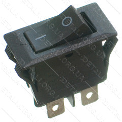 Тумблер 2 положения 4 контакта 17*33 mm 16A