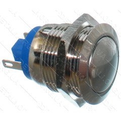Кнопка антивандальная d22mm резьба 19mm h29mm 2 контакта
