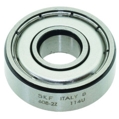 Подшипник 606 ZZ SKF (6*17*6) металл