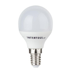 Лампа світлодіодна LED P45, E14, 5Вт, 150-300В, 4000K, 30000г, гарантія 3 роки.