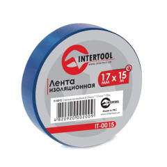 Стрічка ізоляційна 0.15mm * 17mm * 15m синя