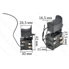 Кнопка шуруповерта Craft-Tec 12V Li PRO
