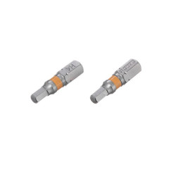 Комплект отверточних насадок Hex H4.0 1/4 25мм S2 уп.2 шт. STORM