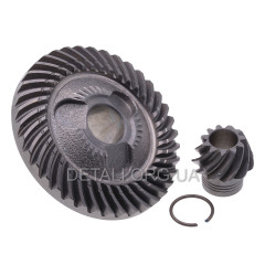 Шестерни (пара) болгарк Bosch GWS 10-125 C/GWS 9-125 (d11,5*51 h17, d8*17,5 h17) оригинал 1607000D4Y