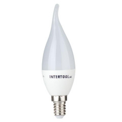 Лампа світлодіодна LED CA37, E14, 3Вт, 150-300В, 4000K, 30000г, гарантія 3 роки.